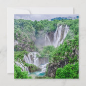 Waterval van de meren van Plitvice (Voorkant)