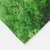 Waterval van de meren van Plitvice Fleece Deken (Hoek)
