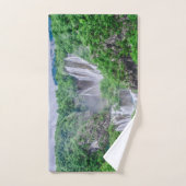 Waterval van de meren van Plitvice Handdoek (Handdoek)
