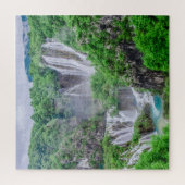 Waterval van de meren van Plitvice Legpuzzel (Verticaal)