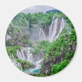 Waterval van de meren van Plitvice Magneet (Voorkant)