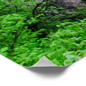 Waterval van de meren van Plitvice Poster (Hoek)