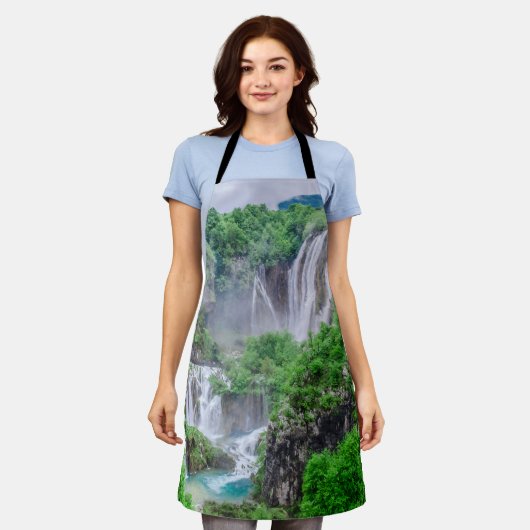 Waterval van de meren van Plitvice Schort (Gedragen)