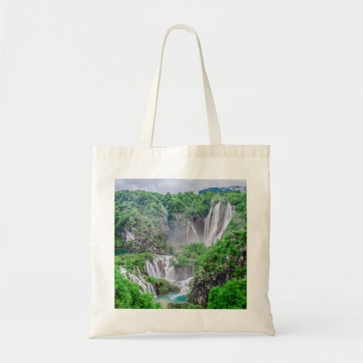 Waterval van de meren van Plitvice Tote Bag (Voorkant)