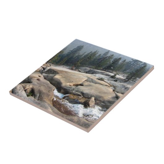 Waterval van de viskreek in de vallei van Cascade Tegeltje (Zijkant)