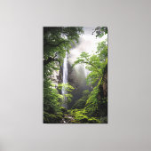 Waterval van de wilde ziel canvas afdruk (Voorkant)