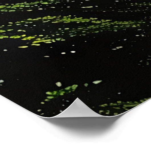 Waterval van de wilde ziel poster (Hoek)