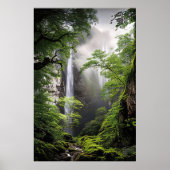Waterval van de wilde ziel poster (Voorkant)