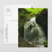 Waterval van Herfsten van het Roaring van de Toby Briefkaart (Voorkant / Achterkant)
