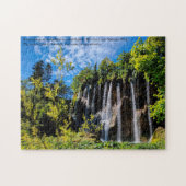 Waterval van Plitvice Lakes Kroatië Legpuzzel (Horizontaal)