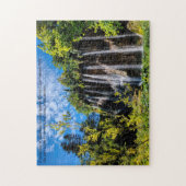 Waterval van Plitvice Lakes Kroatië Legpuzzel (Verticaal)