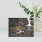Waterval van Running Eagle ook bekend als Trick Fa Briefkaart (Staand voorkant)