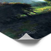 Waterval van Staubbach bij Lauterbrunnen Zwitserla Poster (Hoek)