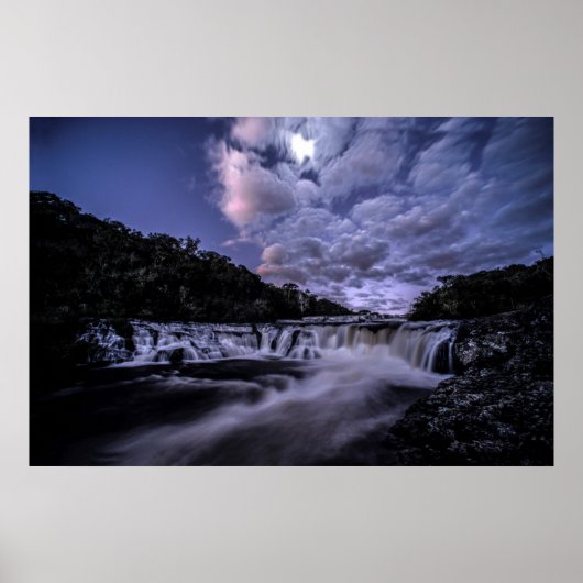 Waterval van Venâncios Poster (Voorkant)