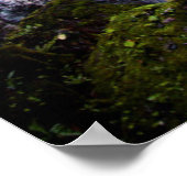 Waterval vanaf boven poster (Hoek)