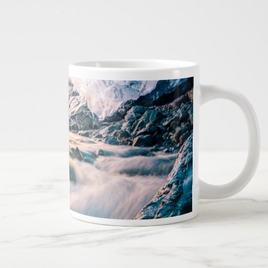 Waterval | Vatnajokull Glacier, Oost-IJsland Grote Koffiekop (Rechts)