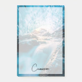 Waterval | Vatnajokull Glacier, Oost-IJsland Post-it® Notes (Voorkant)