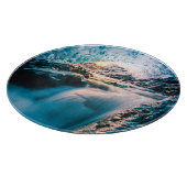 Waterval | Vatnajokull Glacier, Oost-IJsland Snijplank (Hoek)