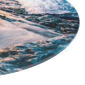 Waterval | Vatnajokull Glacier, Oost-IJsland Snijplank (Hoek)