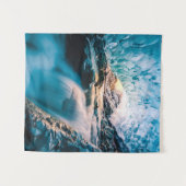 Waterval | Vatnajokull Glacier, Oost-IJsland Wandkleed (Voorkant (horizontaal))