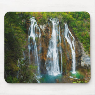 Waterval verhoogd zicht, Kroatië Muismat