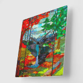 Waterval Vierkante Klok (Hoek)