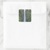 Waterval Vierkante Sticker (Tas)
