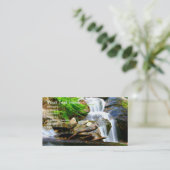 Waterval Visitekaartje (Staand voorkant)