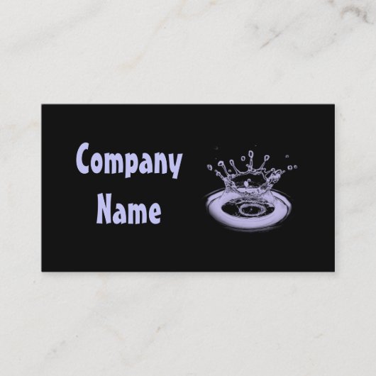 Waterval Visitekaartje (Voorkant)