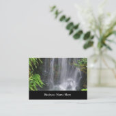 Waterval Visitekaartje (Staand voorkant)
