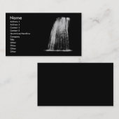 waterval | visitekaartje (Voorkant / Achterkant)