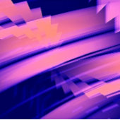 WATERVAL WATER ABSTRACT BEDRUKTE RUGZAK