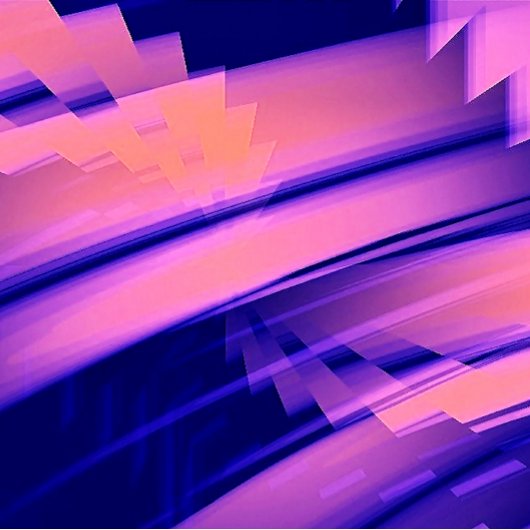 WATERVAL WATER ABSTRACT BEDRUKTE RUGZAK