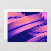 WATERVAL WATER ABSTRACT BRIEFKAART (Voorkant / Achterkant)