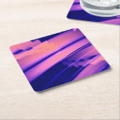 WATERVAL WATER ABSTRACT KARTONNEN ONDERZETTERS (Schuin)