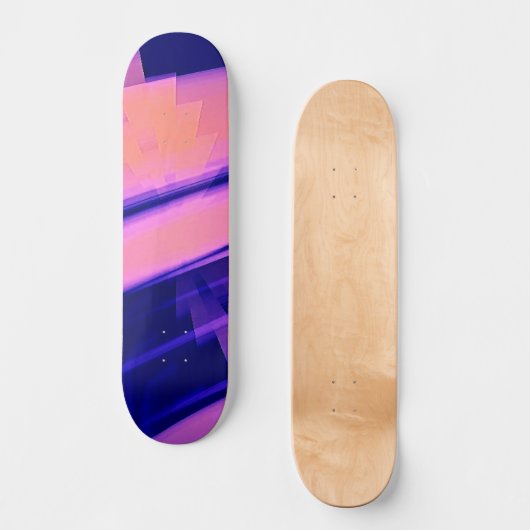 WATERVAL WATER ABSTRACT PERSOONLIJK SKATEBOARD (Voorkant)