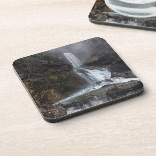 Waterval | Waterval in Los Chorros Bier Onderzetter (Linkerzijde)