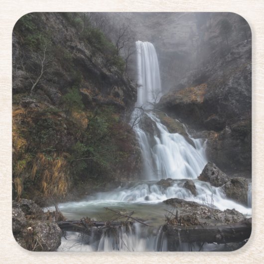 Waterval | Waterval in Los Chorros Kartonnen Onderzetters (Voorkant)