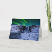 Waterval | Waterval Skógafoss Kaart (Voorkant)