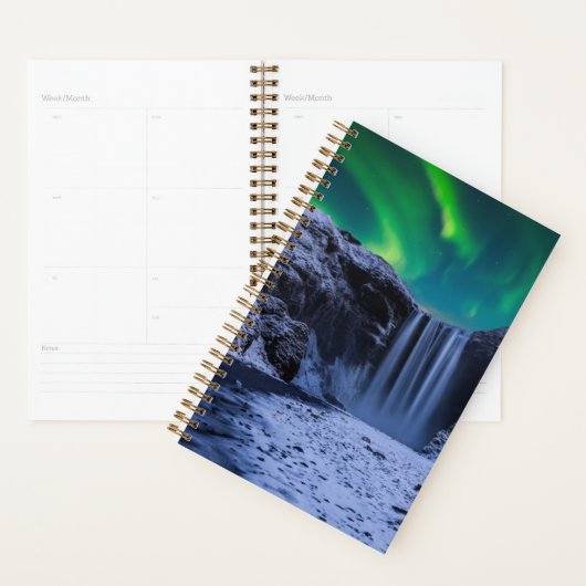 Waterval | Waterval Skógafoss Planner (Display)