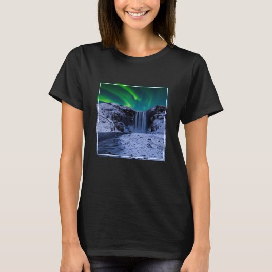 Waterval | Waterval Skógafoss T-shirt (Voorkant)