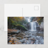 Waterval | Waterval van glas Briefkaart (Voorkant / Achterkant)