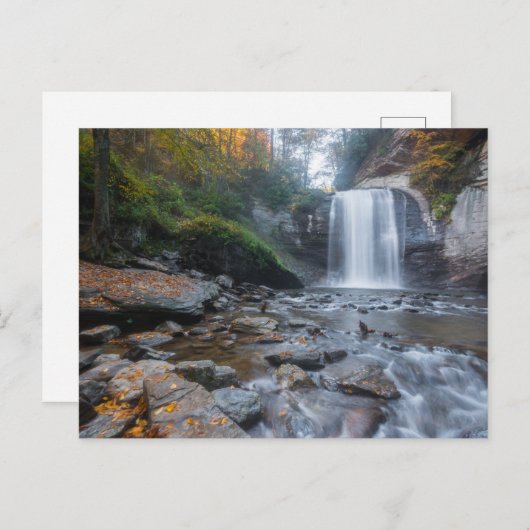 Waterval | Waterval van glas Briefkaart (Voorkant / Achterkant)