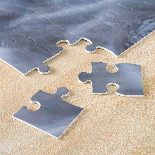 Waterval | Waterval van glas Legpuzzel (Zijkant)