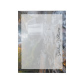 Waterval | Waterval van glas Notitieblok (Linkerzijde)