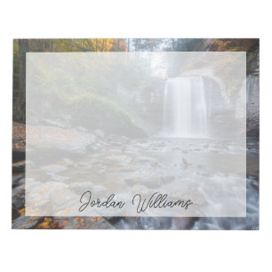 Waterval   Waterval van glas Notitieblok