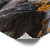 Waterval | Waterval van glas Poster (Hoek)