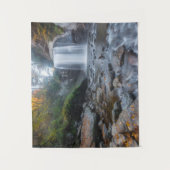 Waterval | Waterval van glas Wandkleed (Voorkant)