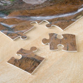 Waterval, Zion National Park, Utah, VS Legpuzzel (Zijkant)