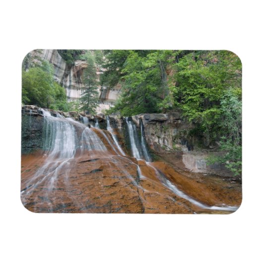 Waterval, Zion National Park, Utah, VS Magneet (Horizontaal)